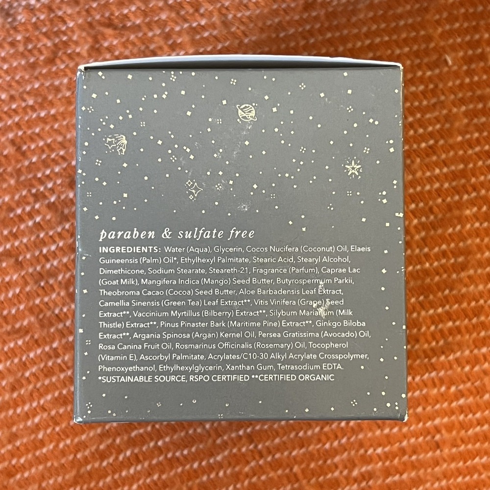 Beekman 1802 "Twinkle Twinkle" Goat Milk Whipped Body Cream Lotion 8 oz. NEW BOX - Picture 6 of 6
